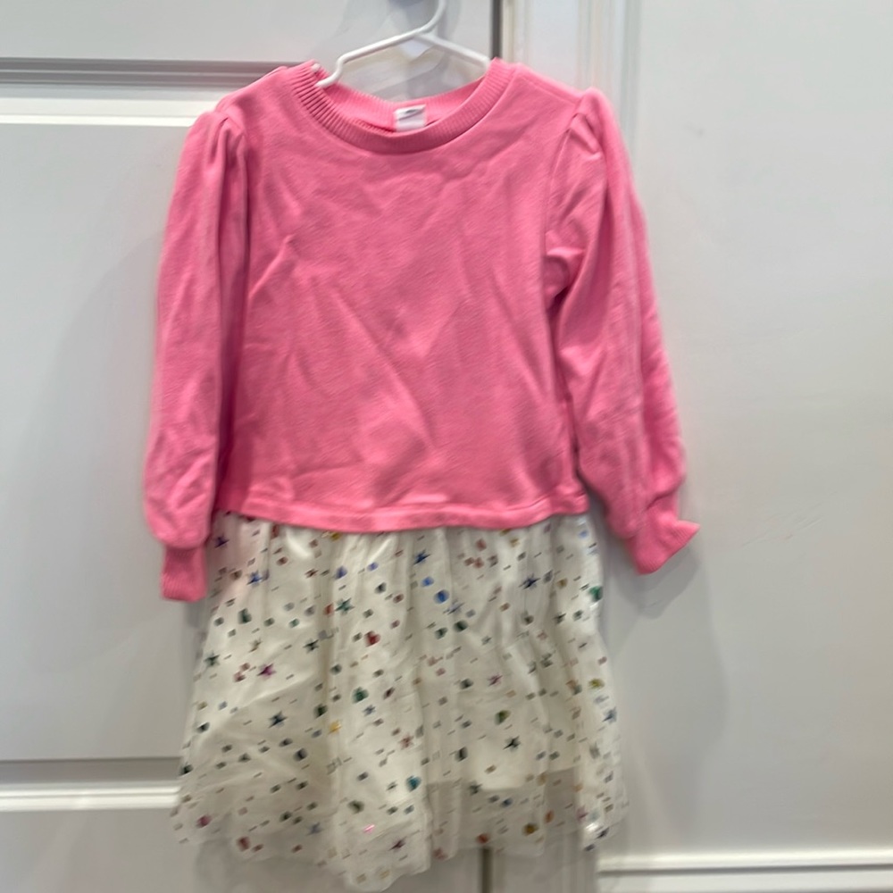 Gap kids size 5 sweater and tulle dress
